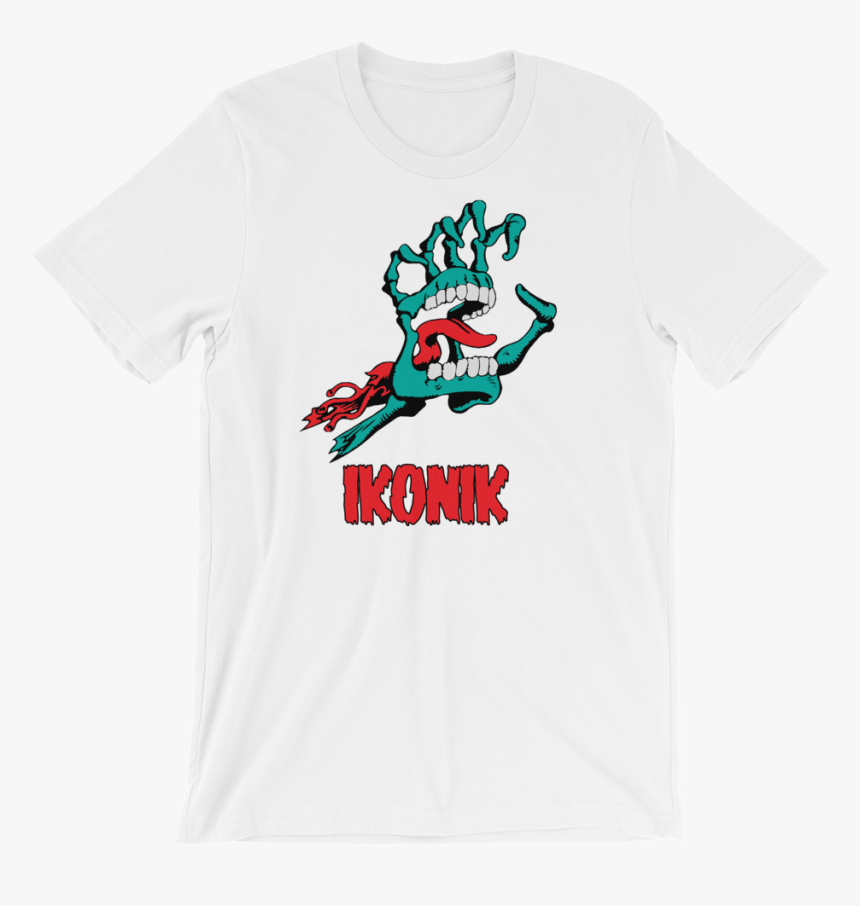 Ikonik T-shirt / Monster Hand White - Active Shirt, HD Png Download, Free Download