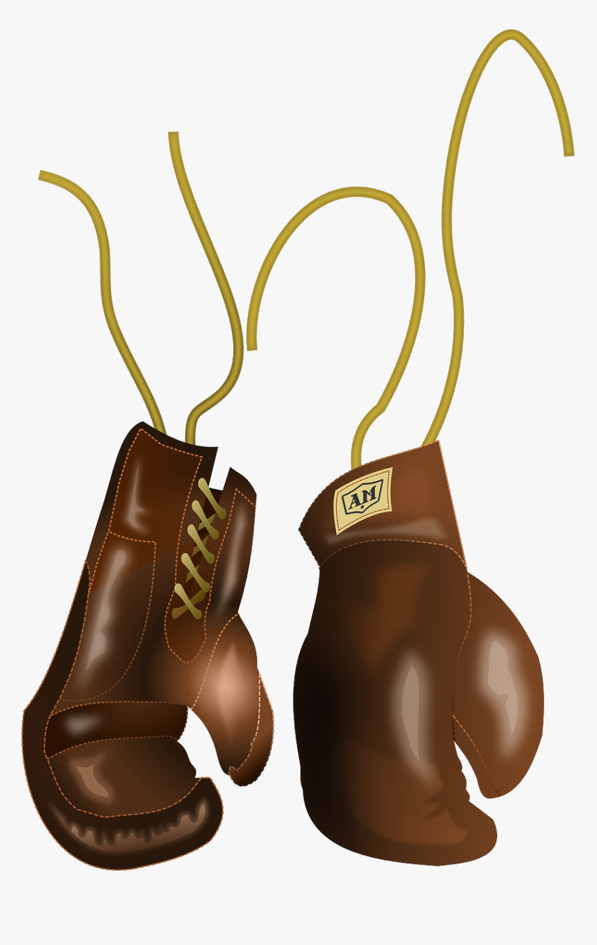 Old Boxing Gloves Png, Transparent Png, Free Download