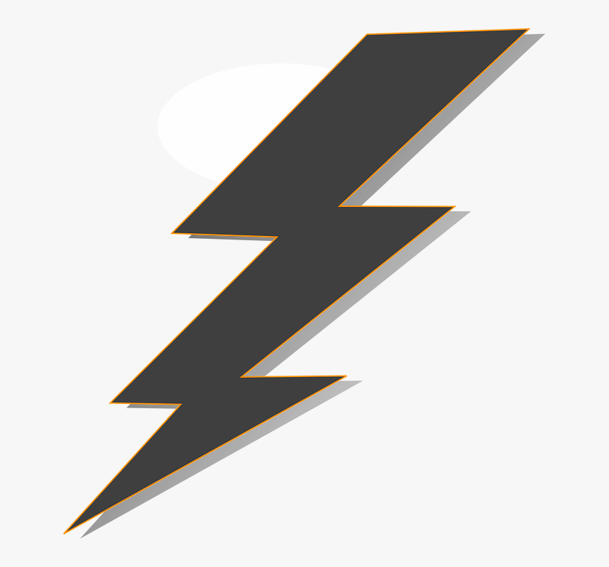 Thunder Clipart Real - Lightning Bolt Transparent, HD Png Download, Free Download