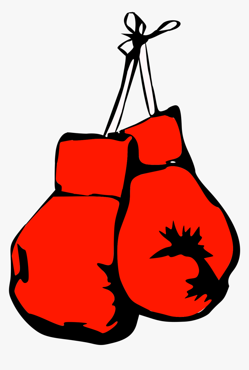 Boxing Gloves, Boxing, Fight, Fighting, Sports, Red - Boxing Gloves Art, HD Png Download, Free Download