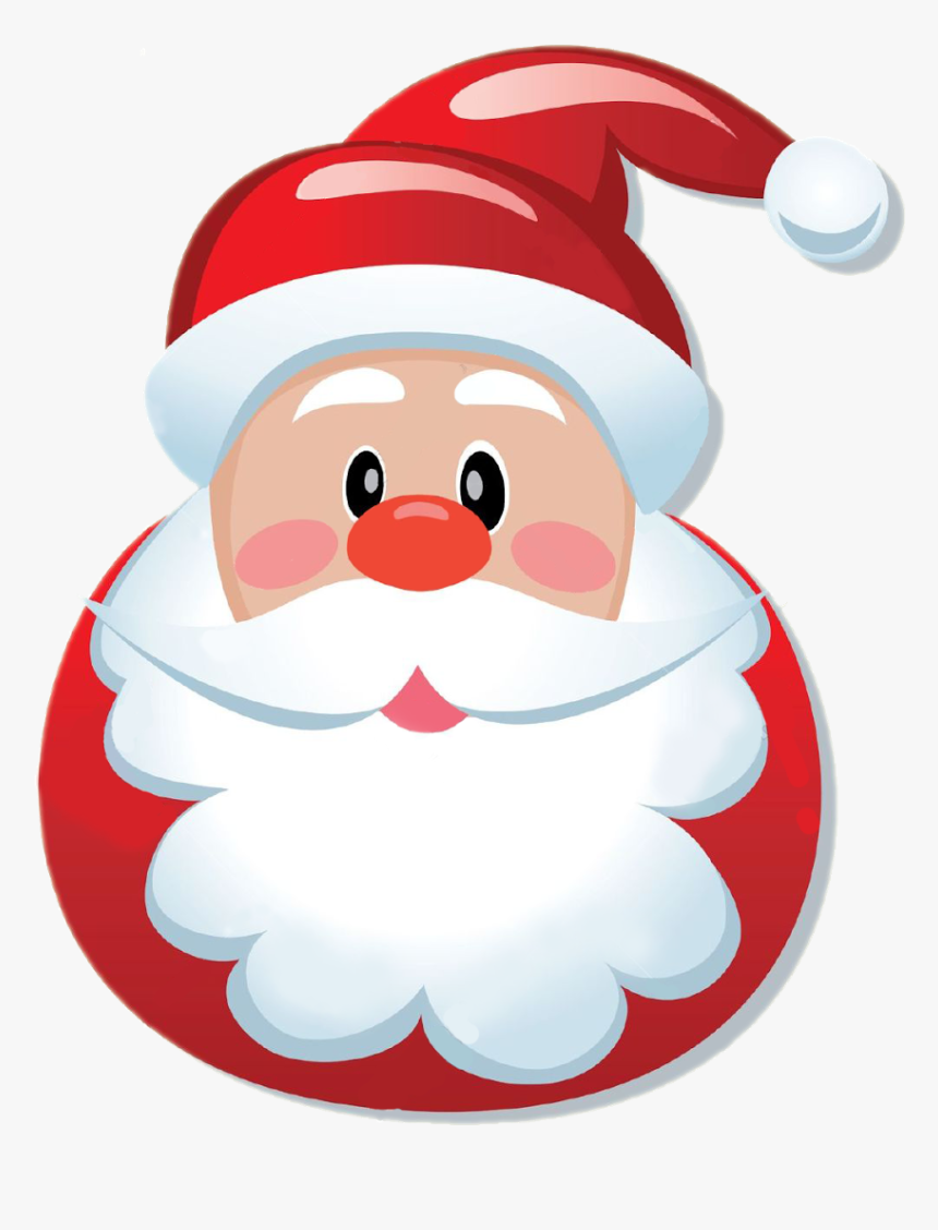 Santa Character,clip Art,holiday Ornament,illustration - Cara De Santa Clauss, HD Png Download, Free Download