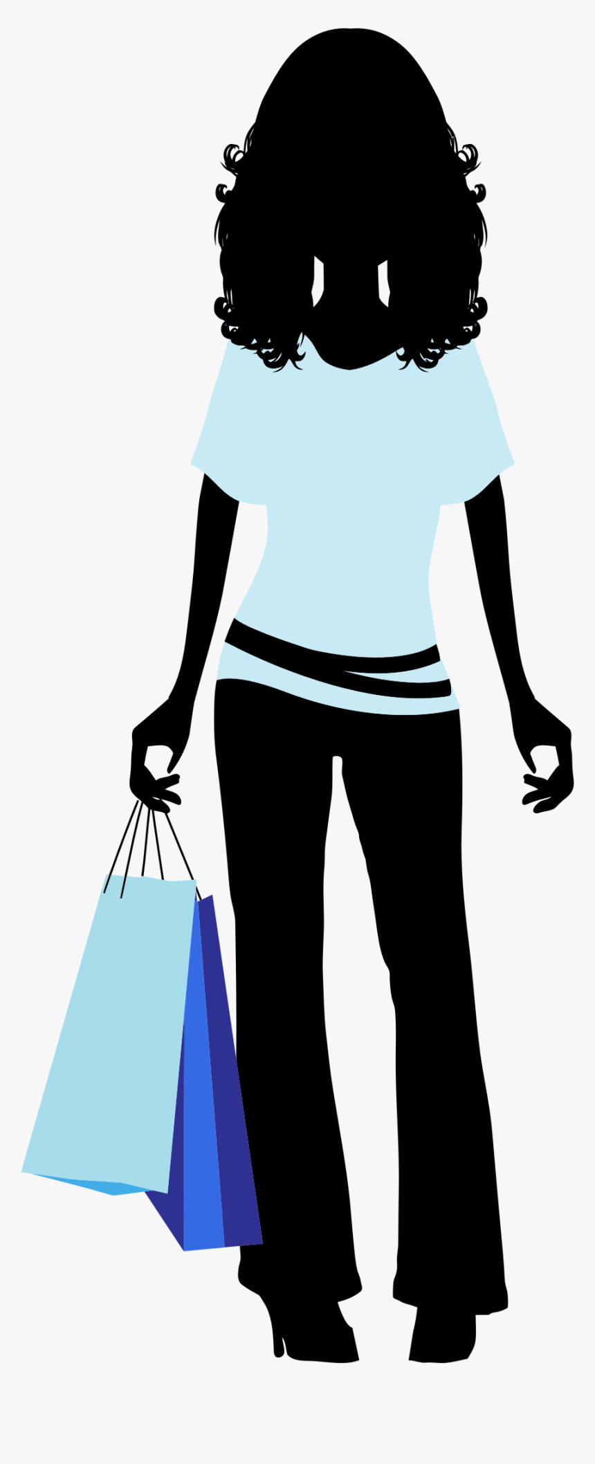 Shopping Woman Icon Png - Online Shopping Is The Best, Transparent Png, Free Download