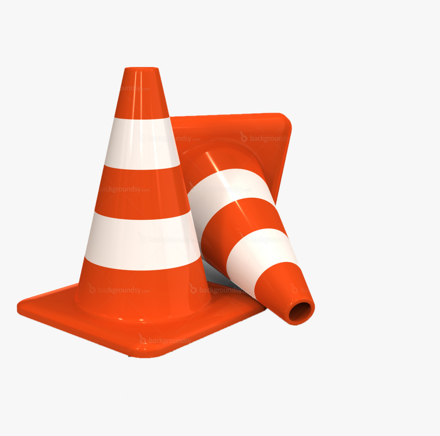 Transparent Construction Cone Png - Traffic Cones Png, Png Download, Free Download