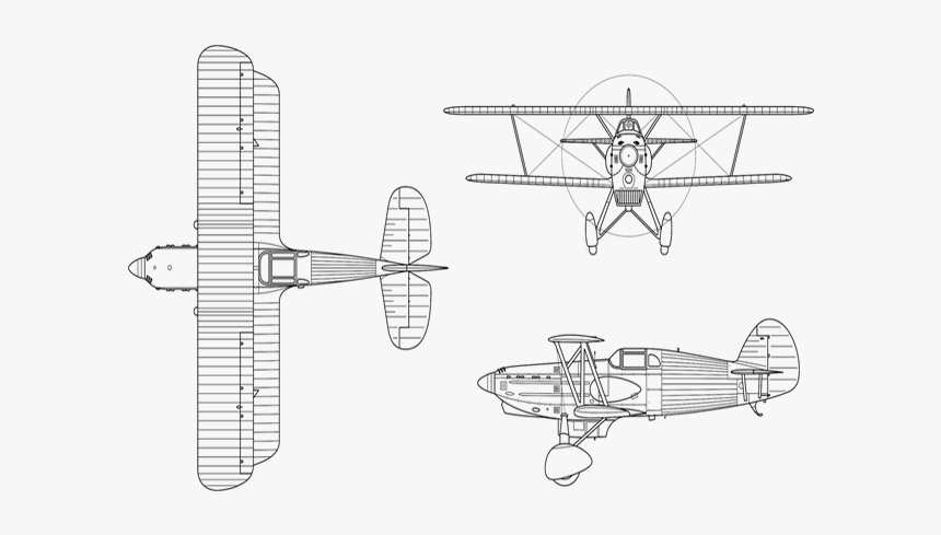Aircraft Technical Drawing Png, Transparent Png, Free Download