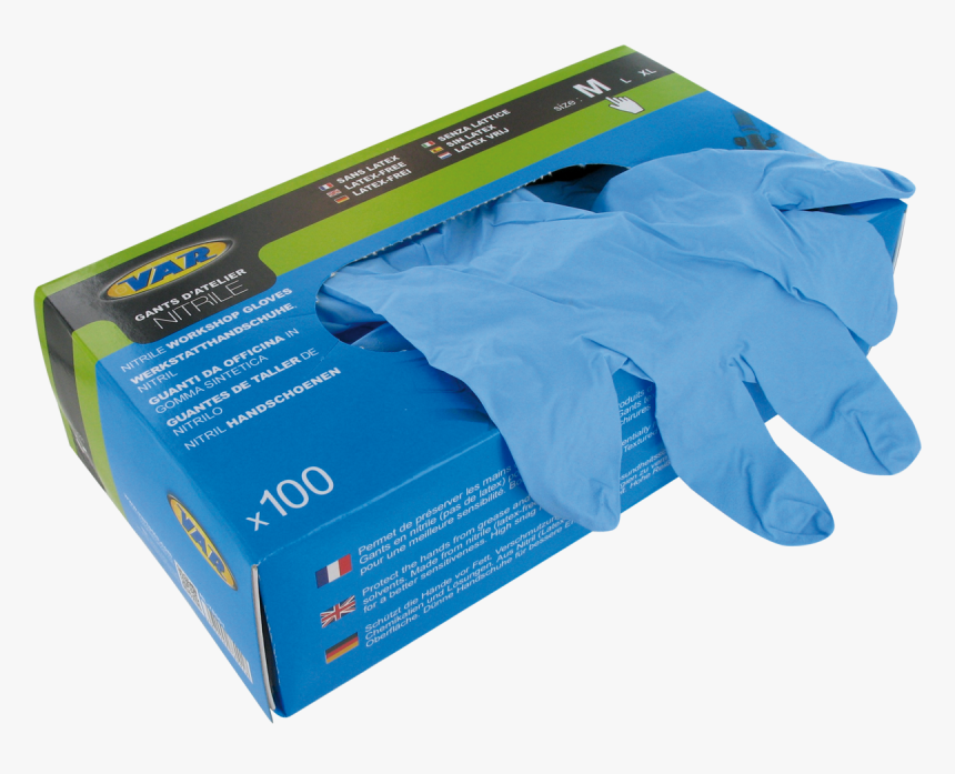 100 Nitrile Gloves, HD Png Download, Free Download