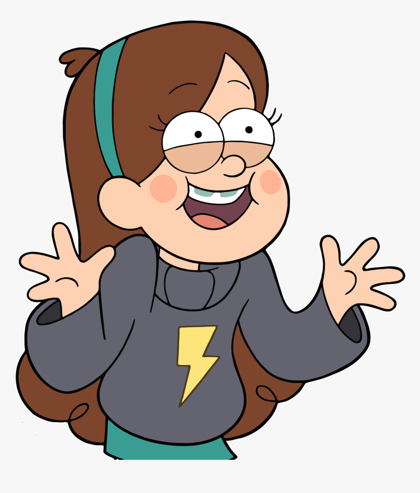 Real Lighting Bolt Panda - Mabel Pines, HD Png Download, Free Download