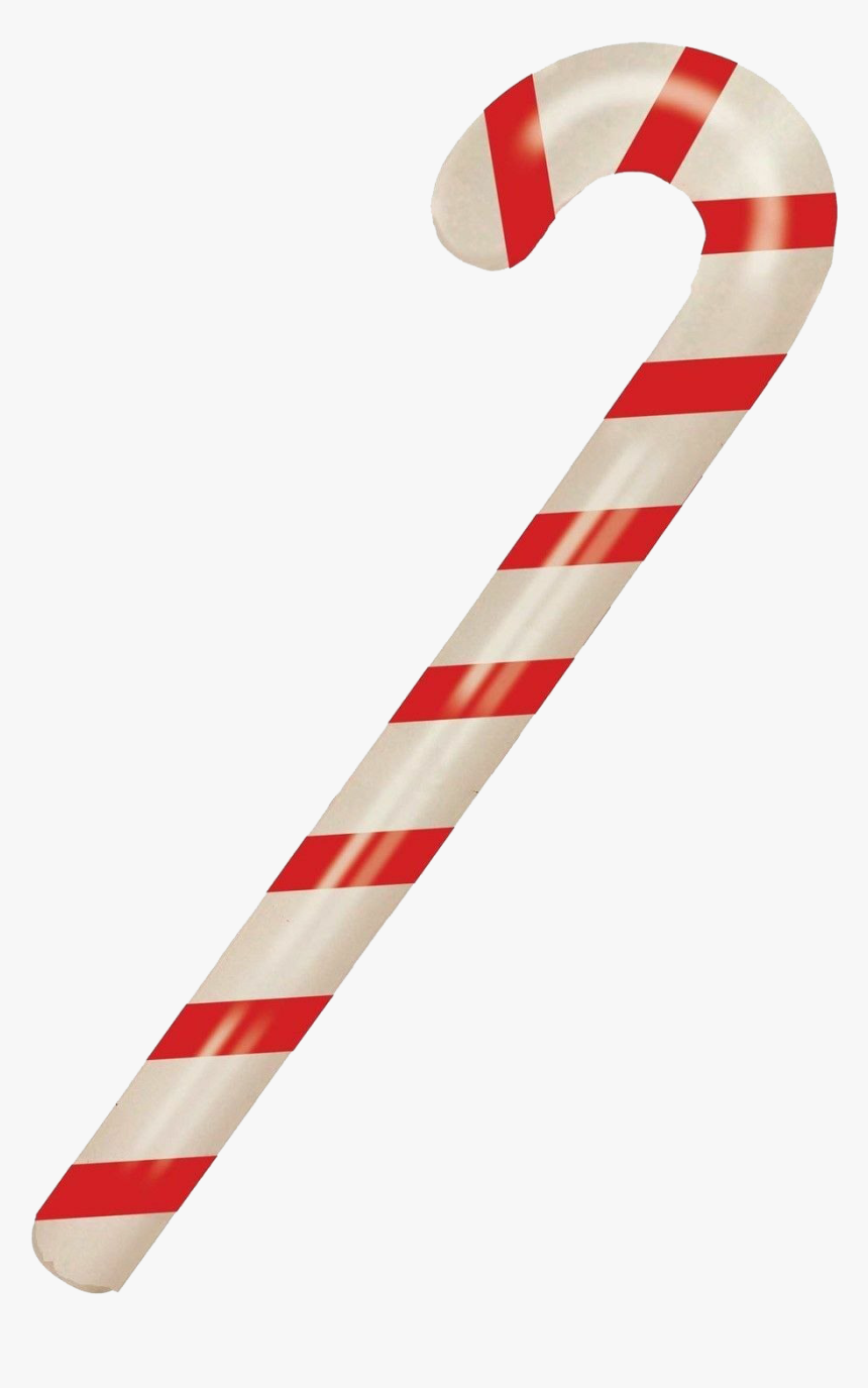 Peppermint Candy Cane Png Image Background - Christmas Candy Cane Toy, Transparent Png, Free Download