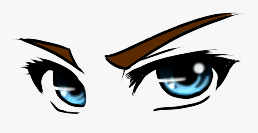 Transparent Png Eye - Anime Eyes Transparent Background, Png Download, Free Download