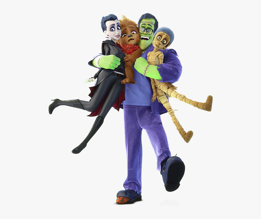 Monster Family Characters Clipart , Png Download - Happy Family Europa Park Fr, Transparent Png, Free Download