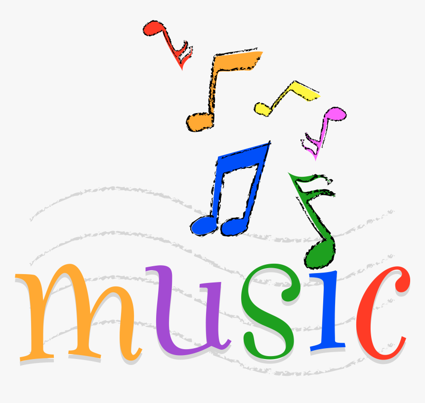 Colorful Happy Music - Color Music Notes Clip Art, HD Png Download, Free Download