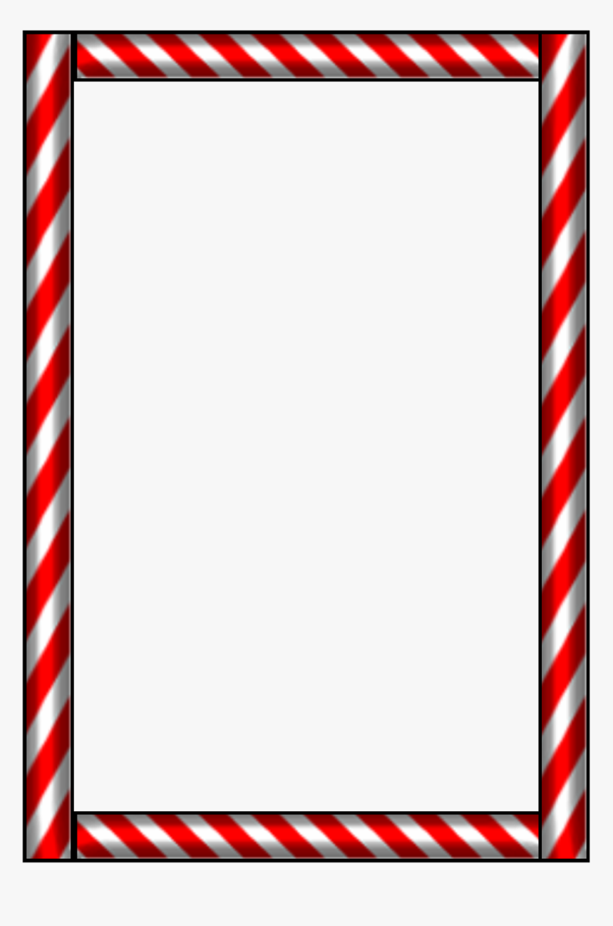 Clip Art Borders Google - Candy Cane Word Border, HD Png Download, Free Download