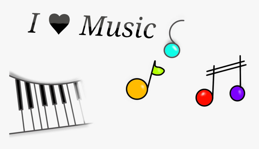 I Love Music Png Photo - Graphic Design, Transparent Png, Free Download