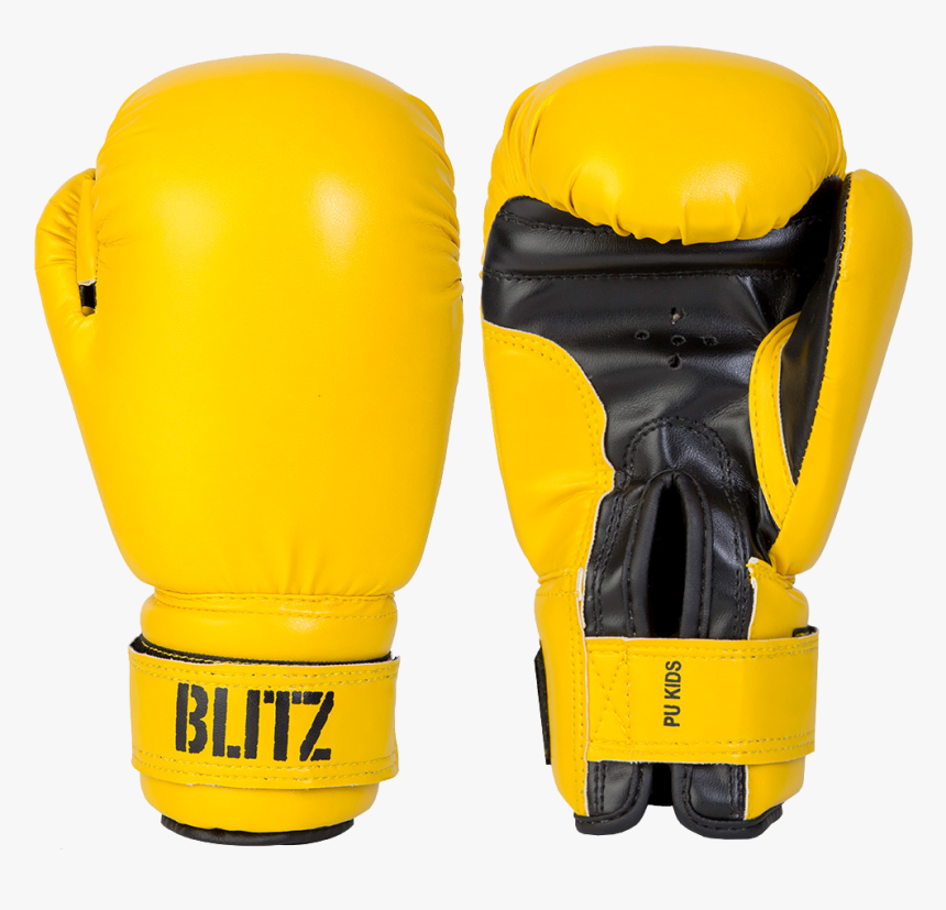 Yellow Boxing Gloves Png Image - Yellow Boxing Glove Png, Transparent Png, Free Download