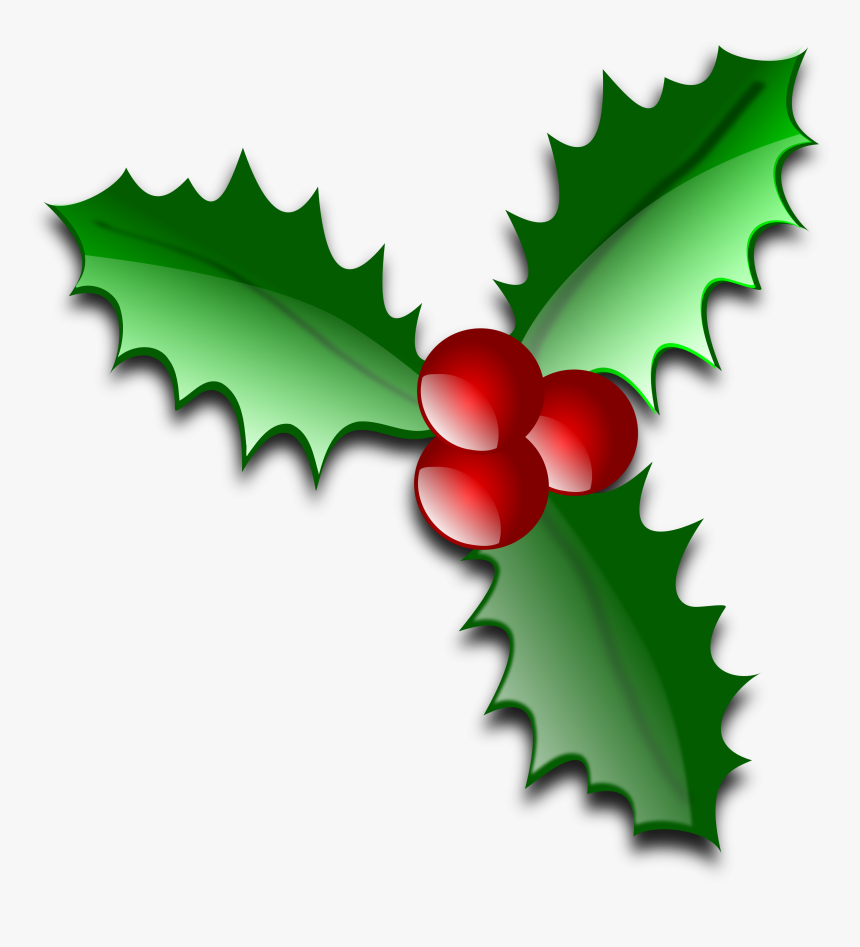 Holly Leaves Clipart Many Interesting Cliparts, HD Png Download, Free Download