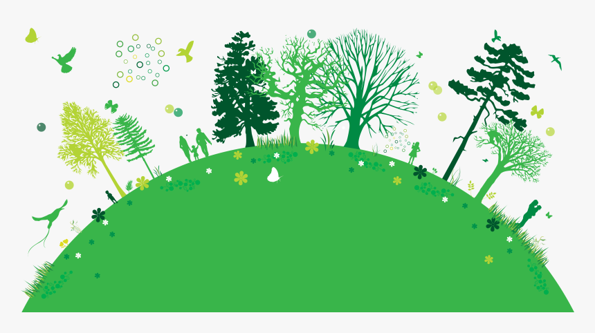 Go Green Forest - Historia De La Ecologia, HD Png Download, Free Download