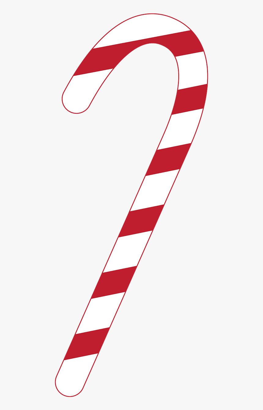 Transparent Candy Cane Vector, HD Png Download, Free Download