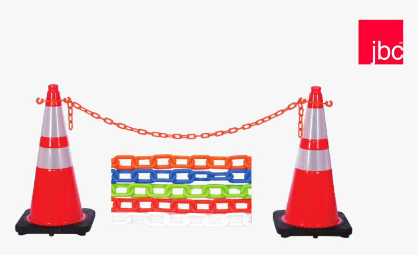 Traffic Cones Chain, HD Png Download, Free Download