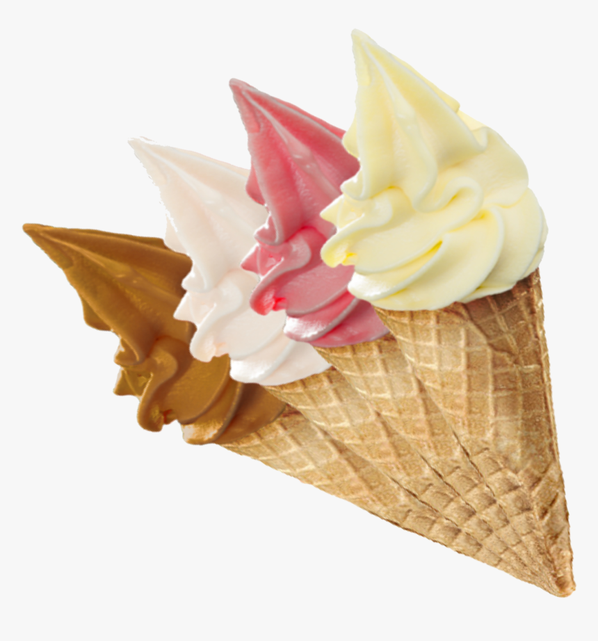 Ice Cream On Cone Png, Transparent Png, Free Download