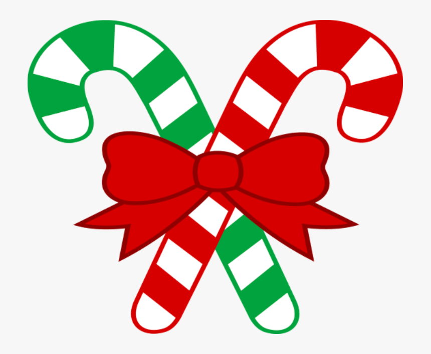 Transparent Candy Cane Png - Christmas Candy Cane Clipart, Png Download, Free Download