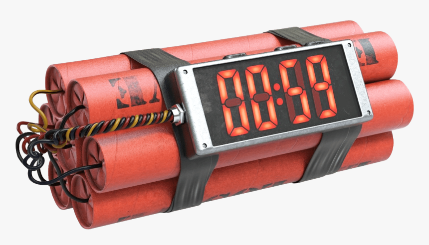 Time Bomb Dynamite - Time Bomb Png, Transparent Png, Free Download