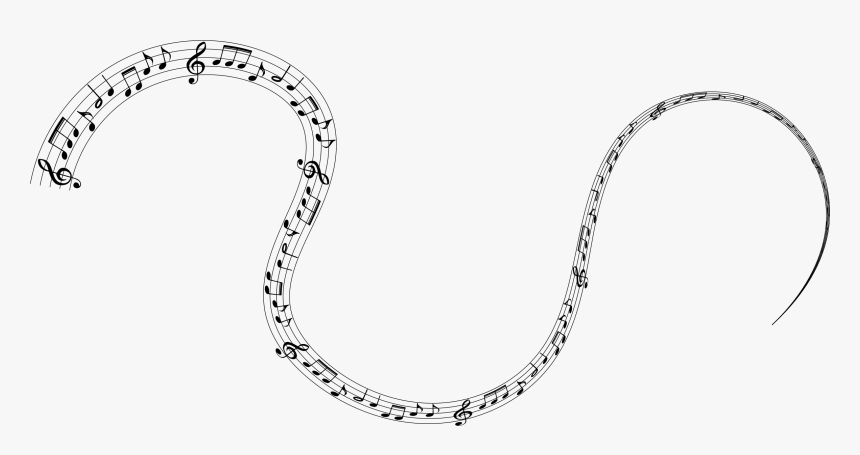 Simple Flourish Big Image - Ornamentos Musicais Png, Transparent Png, Free Download