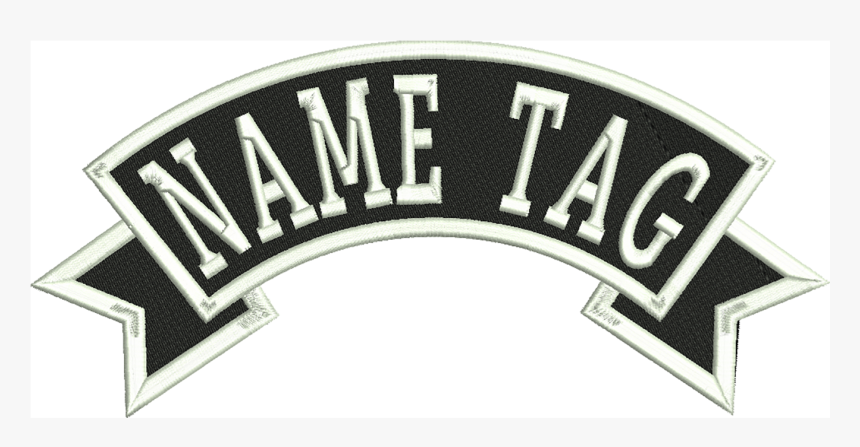 5 Inches Custom Embroidered Ribbon Banner Mini Top - Label, HD Png Download, Free Download