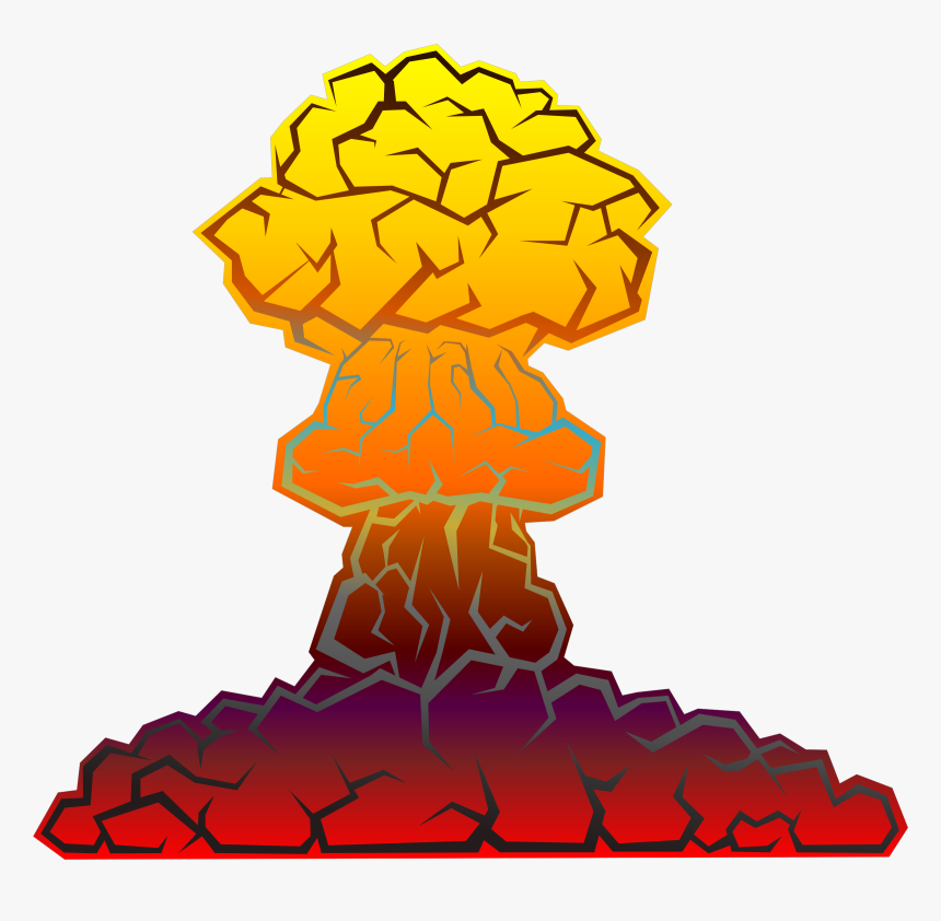 Nuclear Explosion Gif Transparent Animated, HD Png Download, Free Download