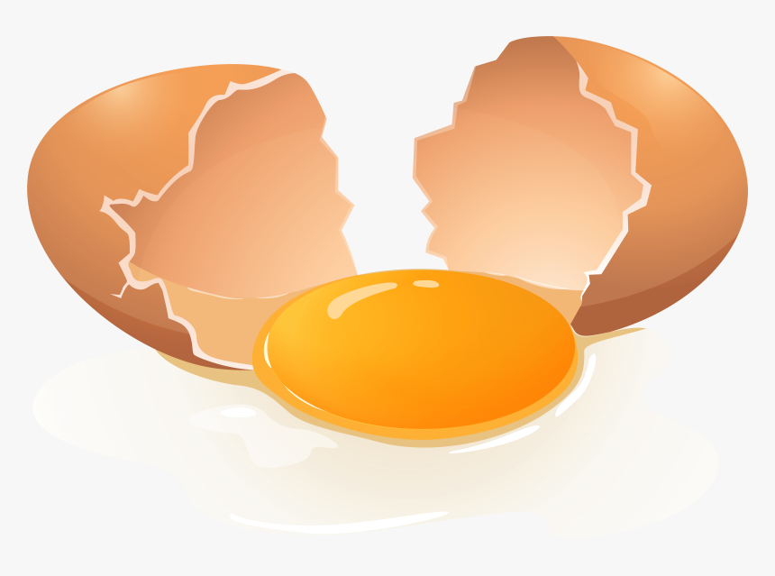 Broken Egg Png Clip Art - Broken Egg Clipart, Transparent Png, Free Download