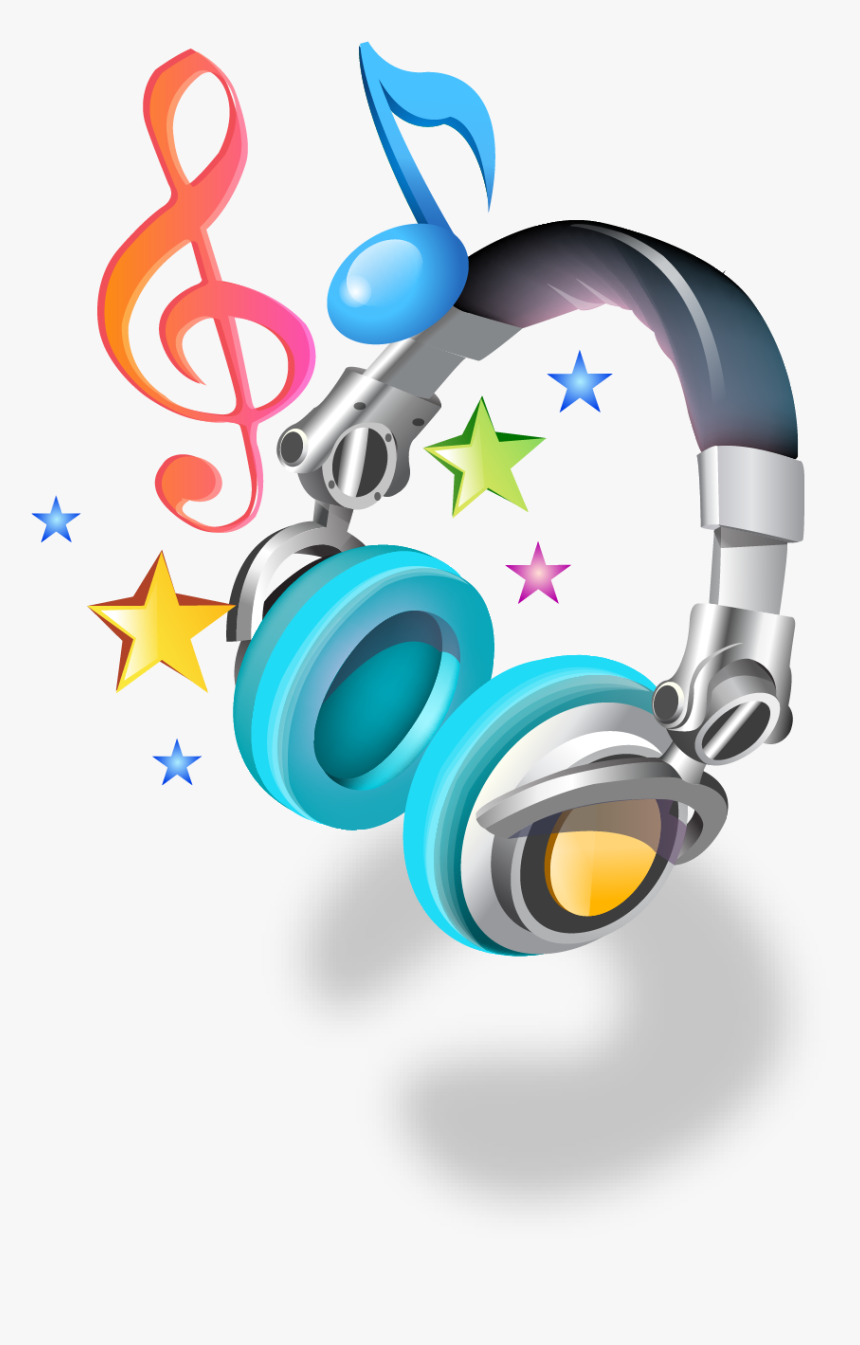 Dj Music Notes Png - Music Notes Cartoon Png, Transparent Png, Free Download