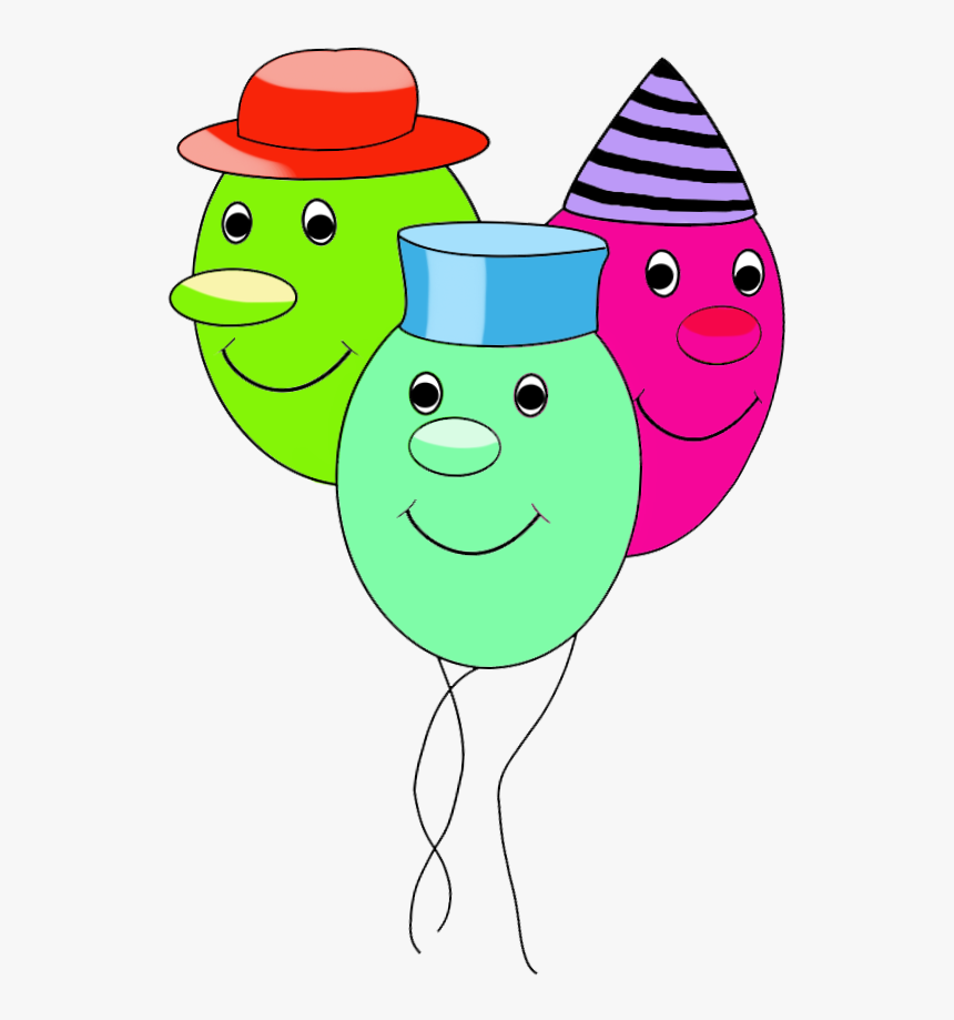 Funny Birthday Balloons - Balloon, HD Png Download, Free Download