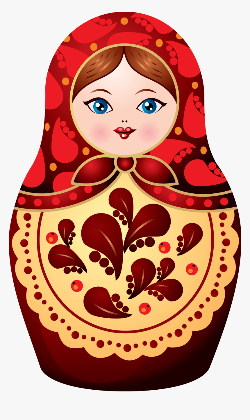 Matryoshka Doll Png - Russian Nesting Doll Clipart, Transparent Png, Free Download