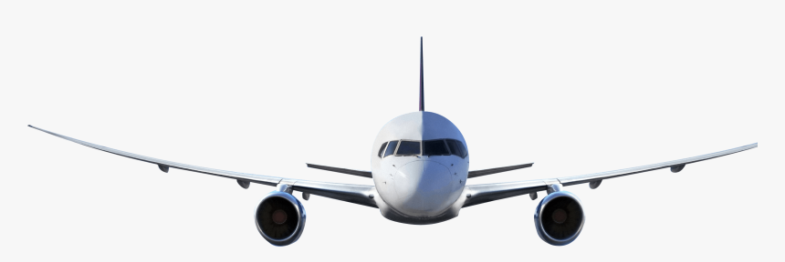 Plane Front - Aeroplane Front View Png, Transparent Png, Free Download