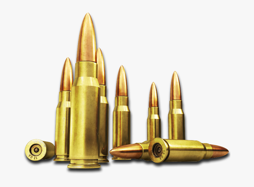 Brass Gun Metal Ammunition Belt Png - Bullets Png, Transparent Png, Free Download