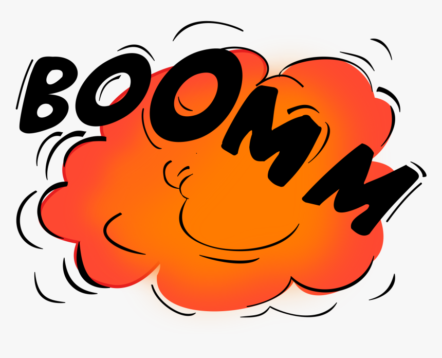 Explosion, Detonation, Blast, Burst, Fulmination - Bomb Animation For Powerpoint, HD Png Download, Free Download