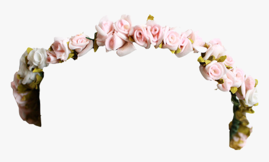 Cut Flowers,pink,hair Orchid,floral Design - Flower Crown Tumblr Png, Transparent Png, Free Download