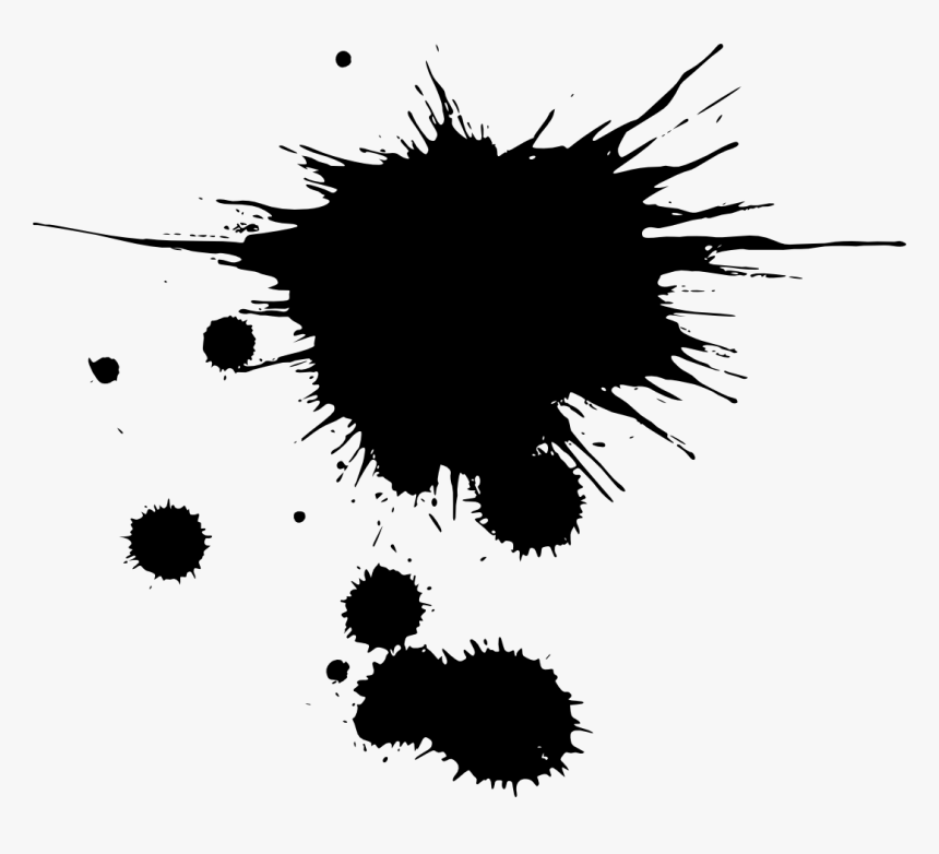 Paint Splatter - Transparent Paint Splatter Vector, HD Png Download, Free Download