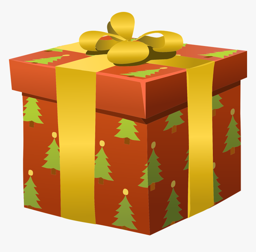 Presents, Wrapped, Gifts, Christmas, Holidays, Packed - Present Clip Art, HD Png Download, Free Download