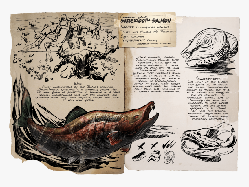 Ark Survival Evolved Salmon, HD Png Download, Free Download