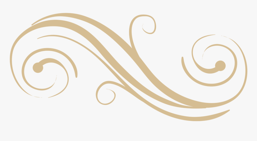 Gold Swirl Png - Circle, Transparent Png, Free Download