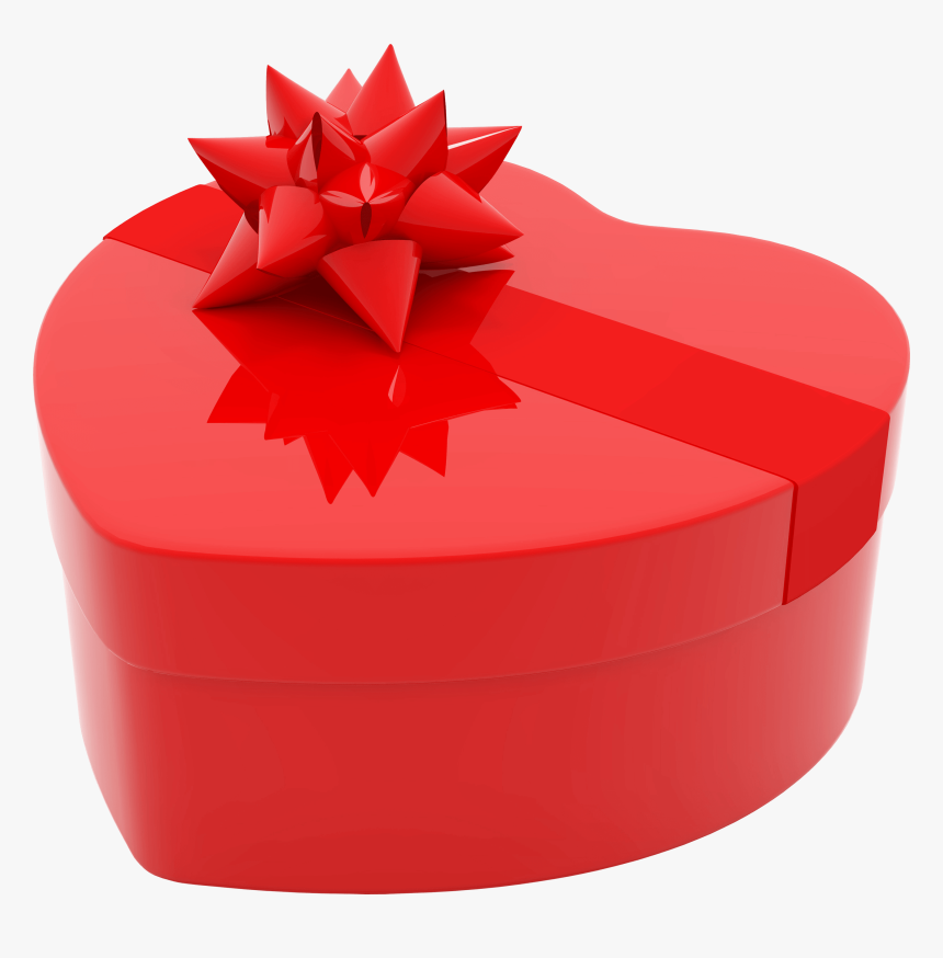 Heart Red Gift - Birthday Gift Pack Png, Transparent Png, Free Download