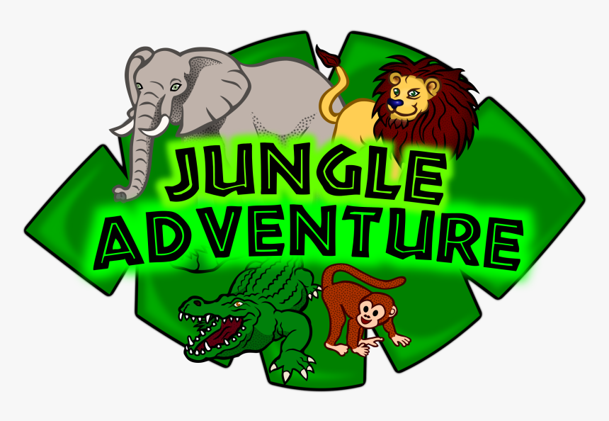 Jungle Adventure Kids Club Logo Clip Arts - Jungle, HD Png Download, Free Download