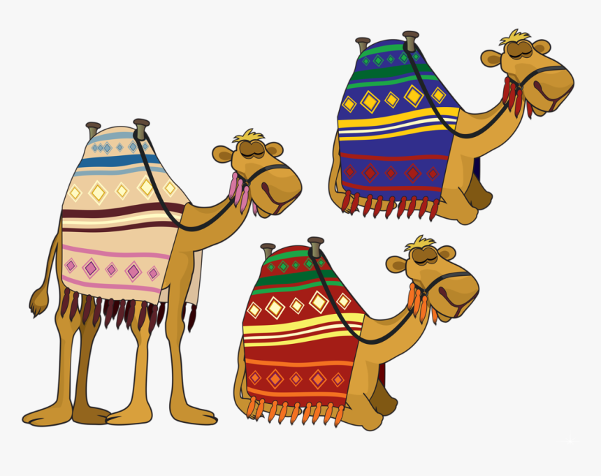 Camel Clipart Nativity Character Pencil And In Color - Camel Bethlehem Clip Art, HD Png Download, Free Download