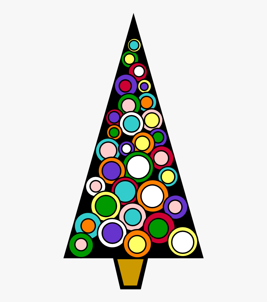 Christmas Tree Clipart Top Border - Free Christmas Clip Art, HD Png Download, Free Download