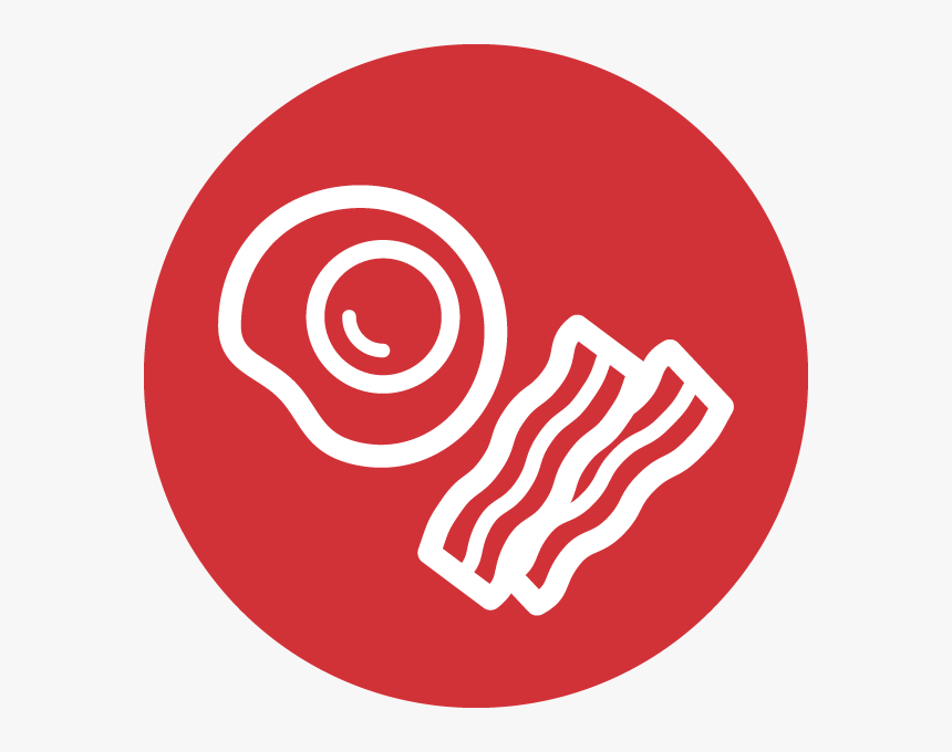 All You Can Eat Breakfast Amenity Icon - Circle, HD Png Download, Free Download