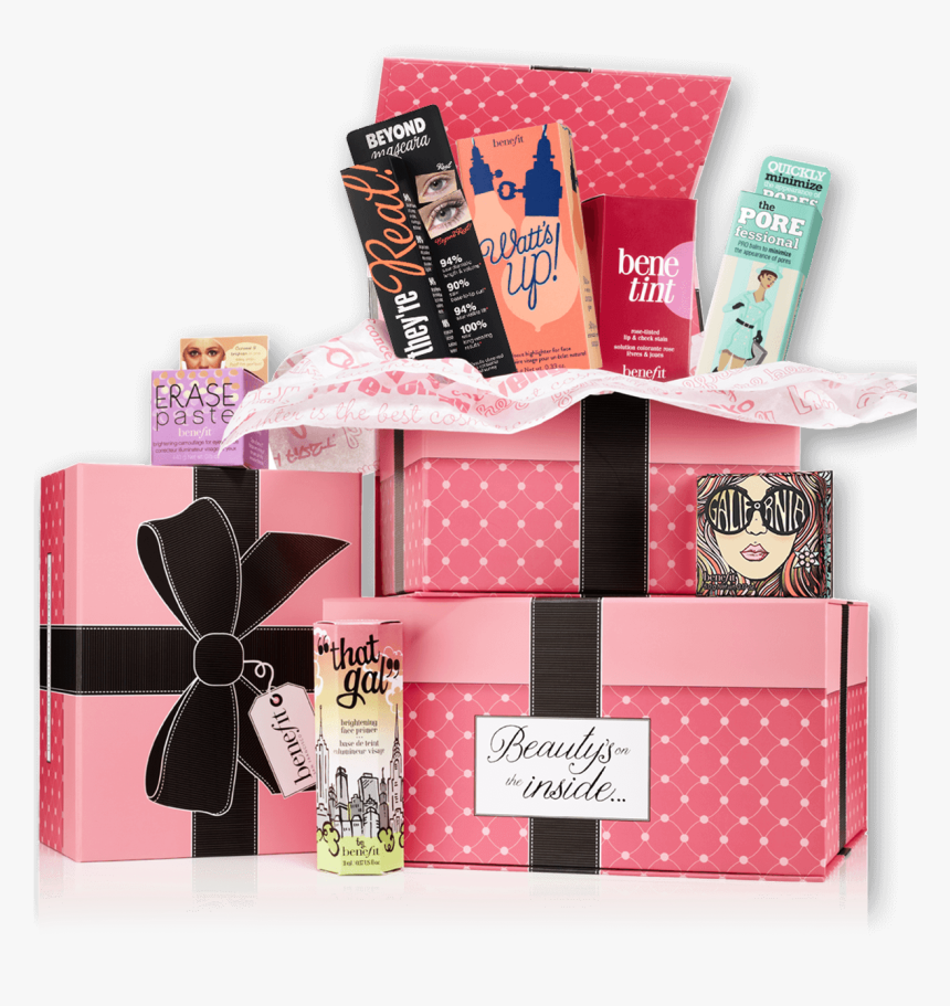 Benefit Gift Wrap - Wrap Cosmetics As Gift, HD Png Download, Free Download
