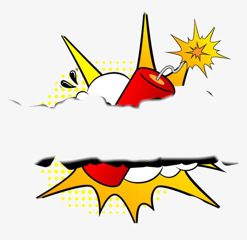 Explosion Clipart Dynomite - Dynamite Explosion Png, Transparent Png, Free Download