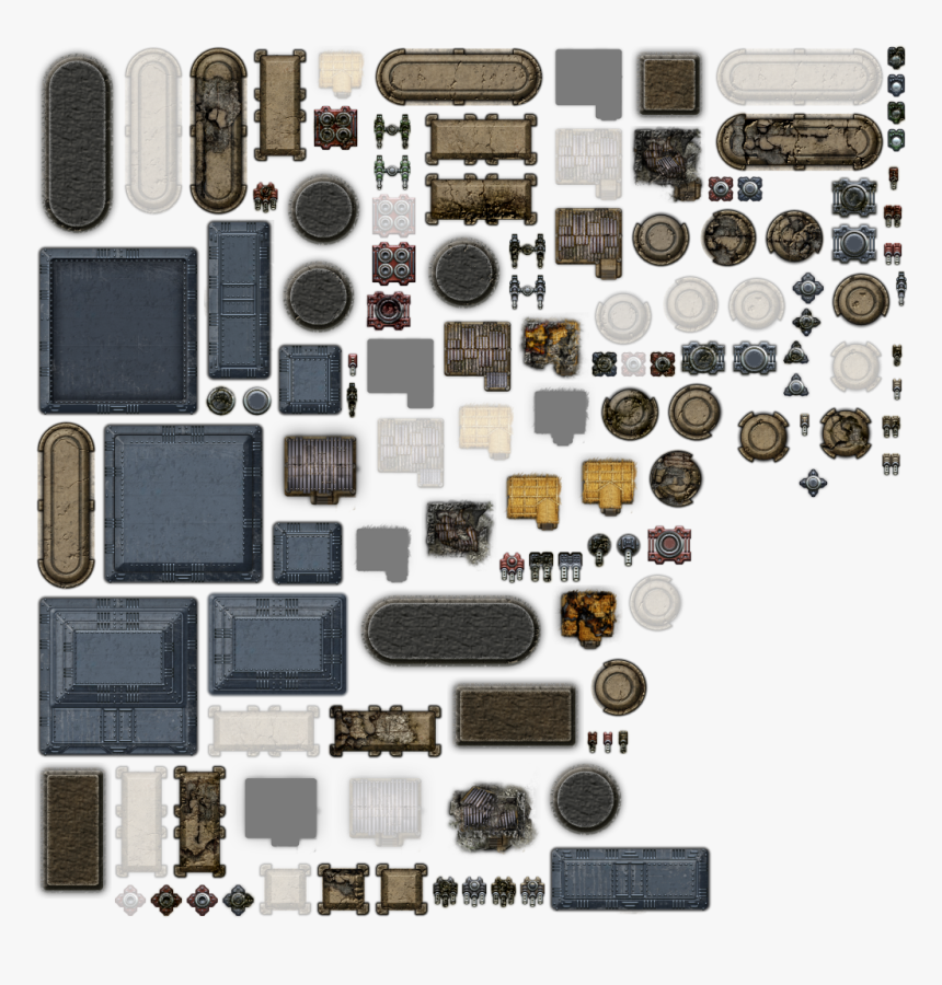 Preview - Top Down Buildings Sprites, HD Png Download, Free Download