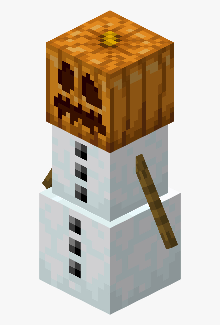 Snow Golem - Golem De Neige Minecraft, HD Png Download, Free Download