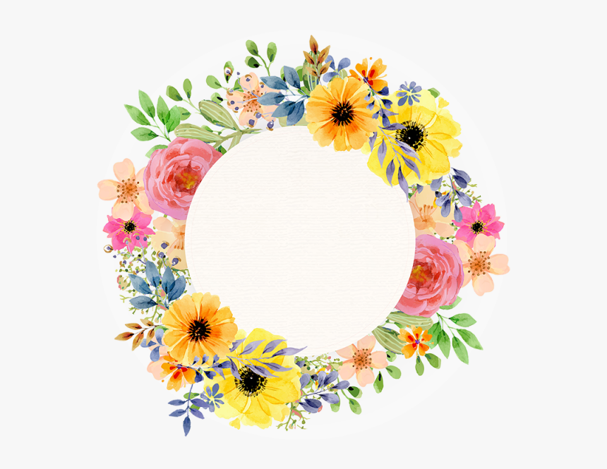 Transparent Border Vector Png - Frame Vintage Flower Png, Png Download, Free Download