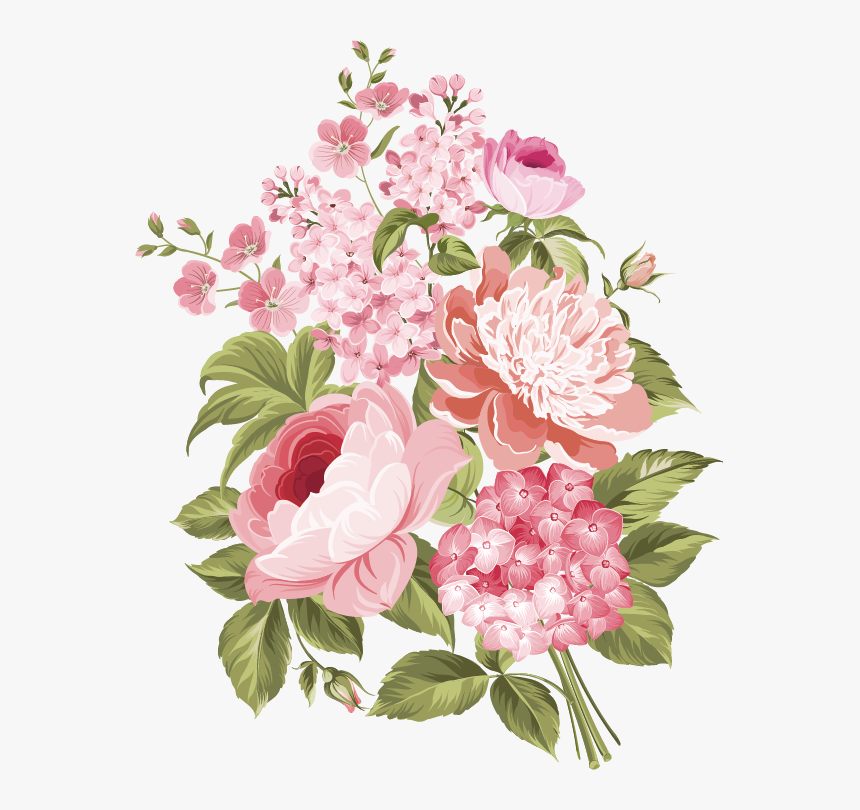 Decoupage Flowers, HD Png Download, Free Download